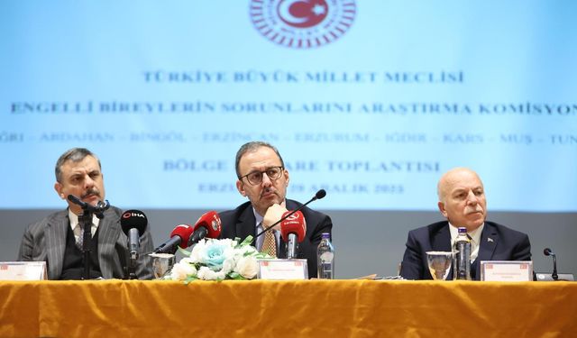 TBMM Komisyonu Erzurum’da engelli sorunlarını ele aldı