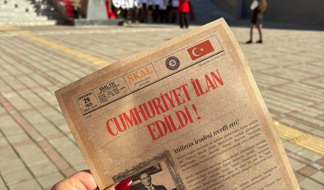 Sezai Karakoç Anadolu Lisesi | CUMHURİYETİMİZİN 102. YILINI KUTLADIK