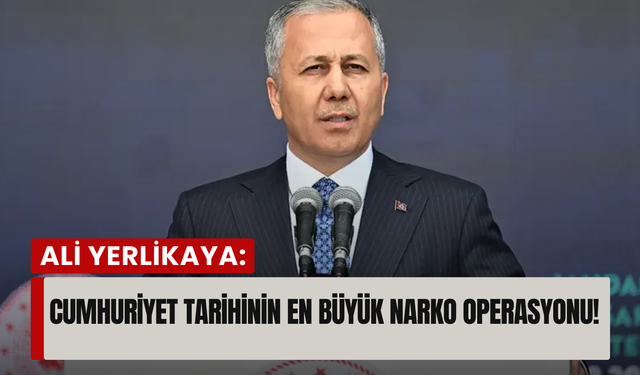 Bakan Yerlikaya’dan ‘NARKO Kapan’ açıklaması: '357 suç örgütünü çökerttik'