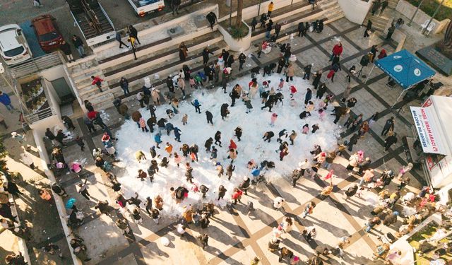 Balçova’da kar sürprizi