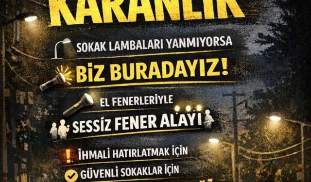 Barbaros Mahallesi’nden yetkililere net uyarı: ‘Karanlıkta Kalmak İstemiyoruz!’