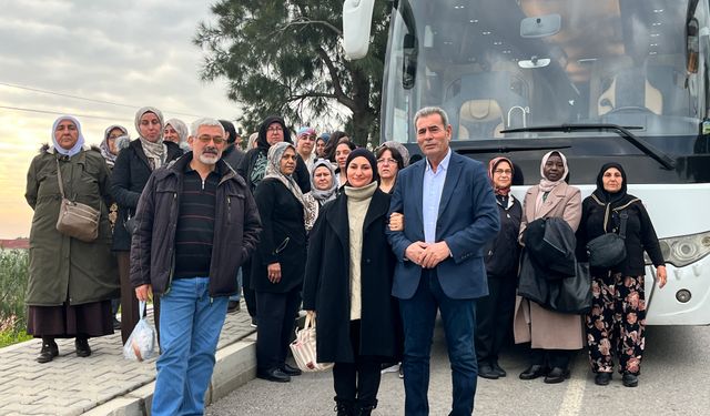 Bayındırlı kadınlar Karaburun Nergis Festivali’nde