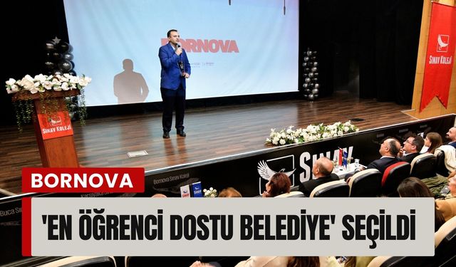 Bornova, 'En Öğrenci Dostu Belediye' seçildi