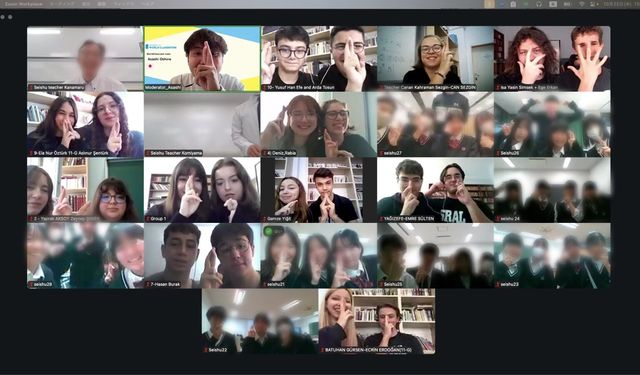 Sıdıka Rodop Anadolu Lisesi | SIDIKA RODOP ANADOLU LİSESİ’NDEN JAPONYA’YA DİJİTAL KÖPRÜ: 'HELLO WORLD'