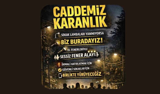 Barbaros Mahallesi’nden yetkililere net uyarı: ‘Karanlıkta Kalmak İstemiyoruz!’