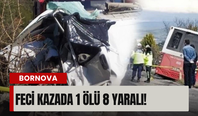 İzmir'de belediye otobüsü kaza yaptı! Ölü ve yaralılar var
