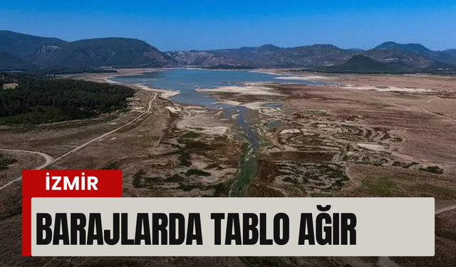 İzmir'deki barajların güncel doluluk oranı: İZSU açıkladı