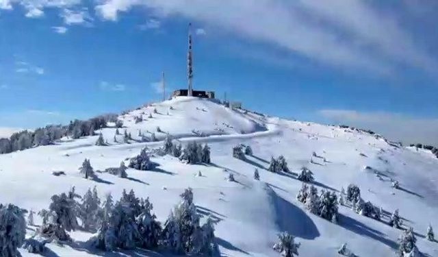 Kar özlemi çekenlerin yeni adresi Kavaklıdere