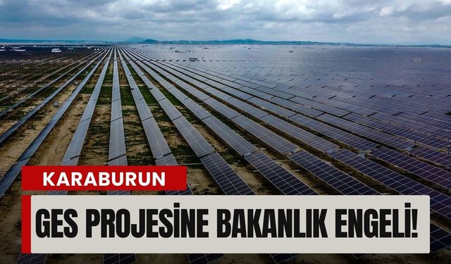 Karaburun’da GES projesine bakanlık engeli!