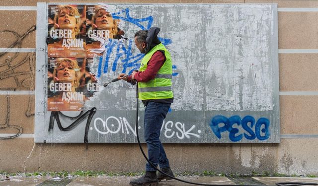 Kent estetiği için sıkı denetim: İzinsiz afişlere ceza yağdı!