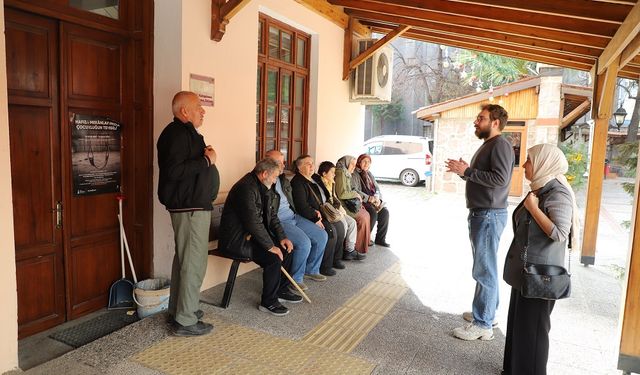 Menderes Belediyesi’nden Beyaz Baston Haftası’nda anlamlı etkinlik