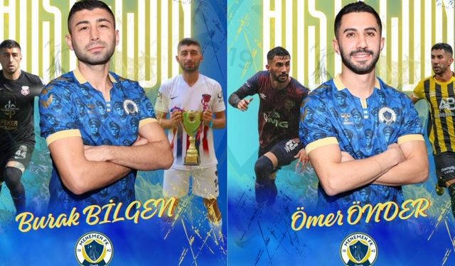 Menemen FK’dan çifte transfer: Ömer ve Burak imzayı attı