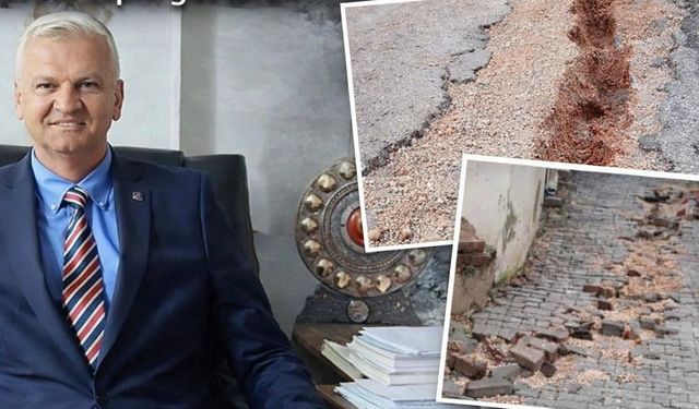 MHP Çeşme İlçe Başkanı Galip Uluçam: 'Çeşme’de yollar köstebek yuvalarını aratmıyor!'