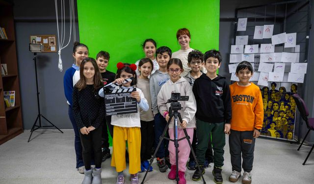 Minik yönetmenler Bornova’da yetişiyor