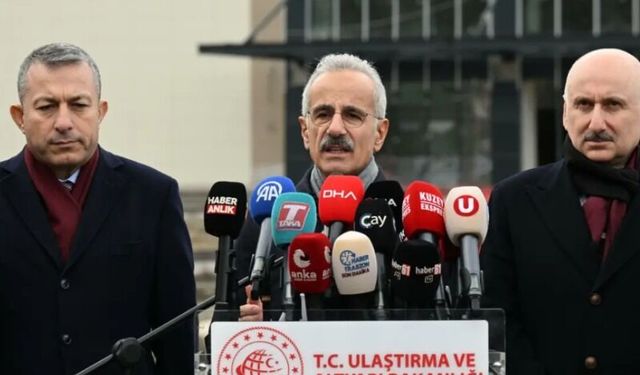 Bakan Uraloğlu duyurdu! 'Bütün uçuşları 2 Mart'a kadar iptal ettik'