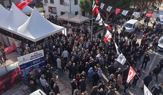 Bergama Belediyesi’nden büyük yatırım