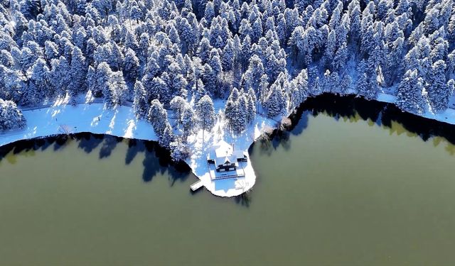 Bolu'nun incisi gelinliğini giydi