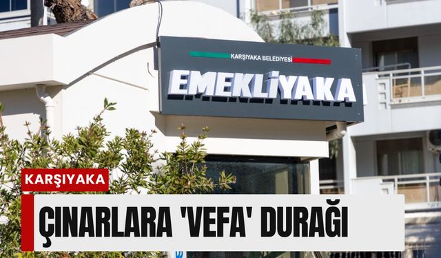 Karşıyaka'nın çınarlarına 'vefa' durağı: Emekli yaka açılıyor