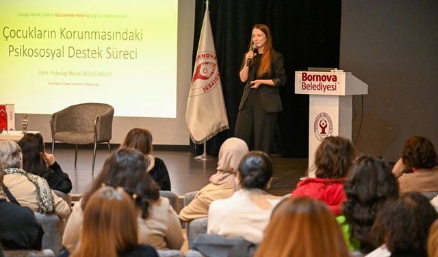 Çocukları şiddetten korumak için Bornova seferber oldu