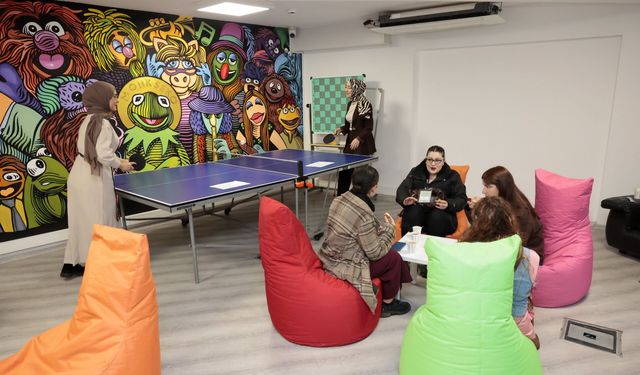 Gençliğin kalbi bu merkezde atıyor