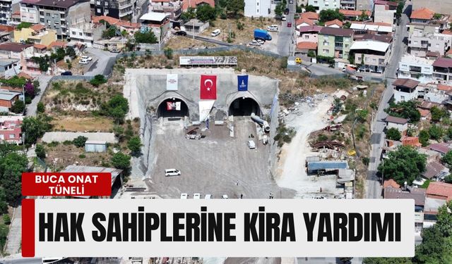 Buca Onat Tüneli'nde tahliye mesaisi: Hak sahiplerine büyük destek