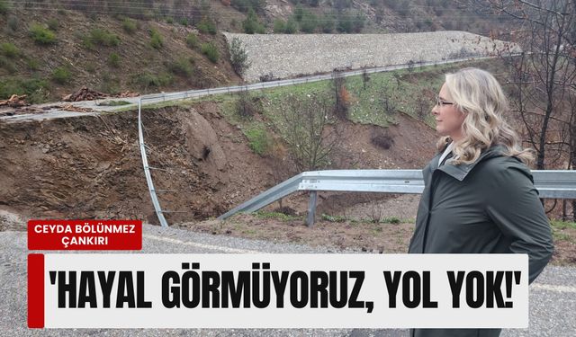 AK Partili Çankırı’dan Büyükşehir’e sert tepki: 'Hayal görmüyoruz, yol yok!'