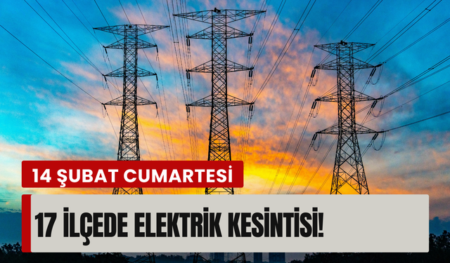 İzmir’de 14 Şubat Cumartesi günü planlı kesinti! Gediz Elektrik duyurdu
