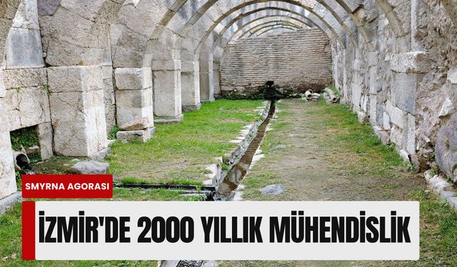 İzmir'de 2000 yıllık mühendislik: Roma su kanalı hâlâ çalışıyor