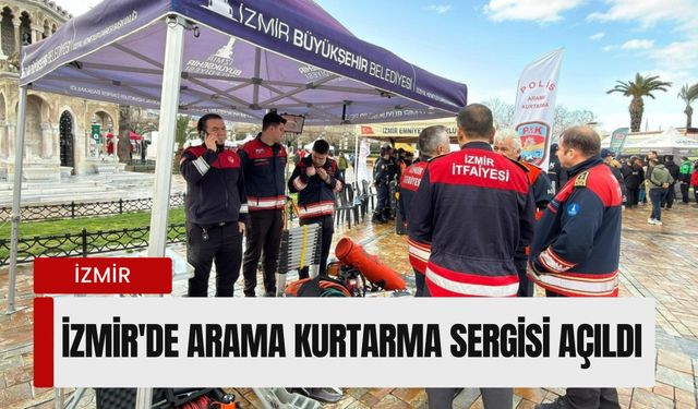 Enkazdaki Sessiz Tanıklar: İzmir'de Arama Kurtarma Sergisi