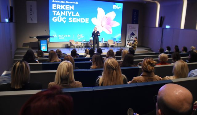 Kanser farkındalığına ışık tutan söyleşi