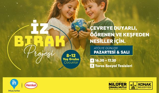 Konak’ta çocuklara özel dev proje