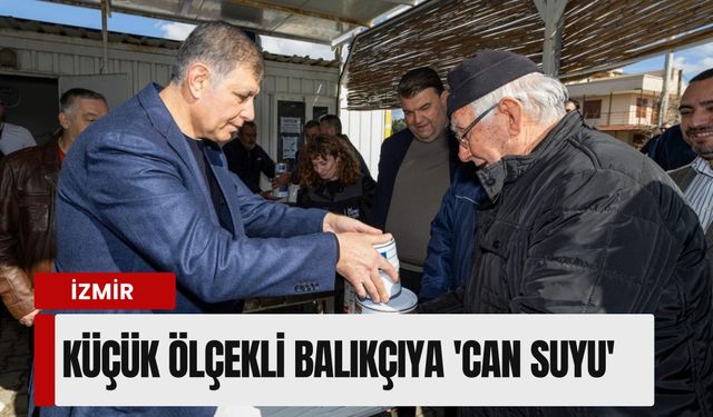 İzmir'den küçük ölçekli balıkçıya 'can suyu': Tekne bakım desteği Seferihisar'da başladı