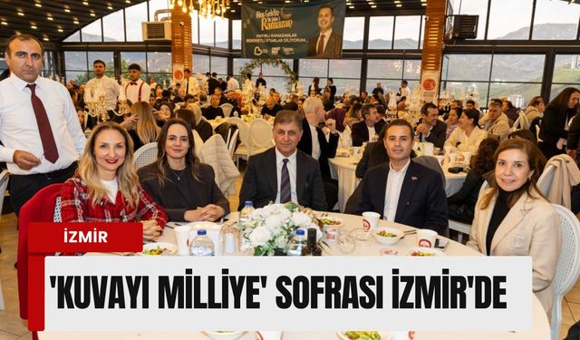 İzmir'de 'Kuvayı Milliye' sofrası: İki şehrin başkanından birlik mesajı