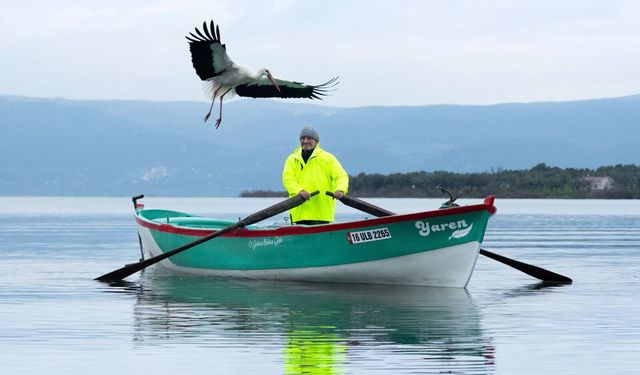 Yaren Leylek ile Adem Amca'nın dostluğu İzmir Sanat'ta