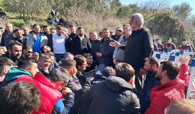 Kınık’ta işçilere jandarma müdahalesi: 'Üreten biziz, yöneten de biz olacağız!'