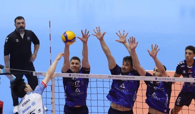 Altekma Avrupa sahnesine üçüncülükle veda etti!