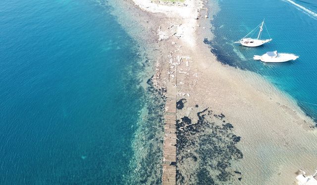 Gümüşlük’te tarih gün yüzüne çıktı