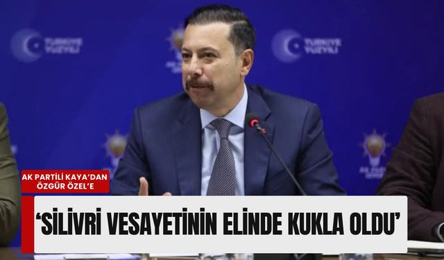 Mahmut Atilla Kaya’dan Özgür Özel’e: 'Kukla gibi hareket ediyor'