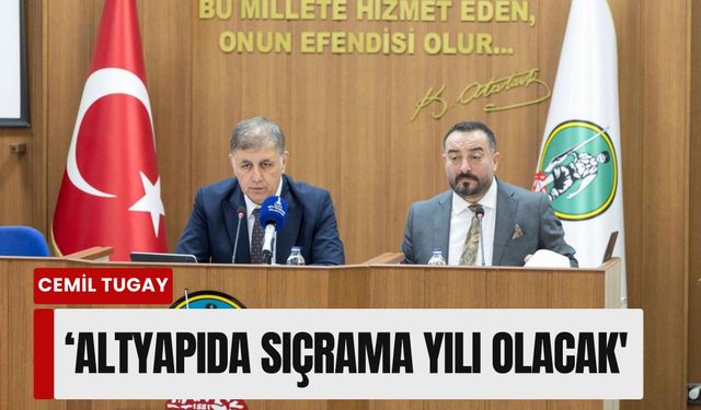 Cemil Tugay'dan Ödemiş çıkartması: 'Altyapıda sıçrama yılı olacak'