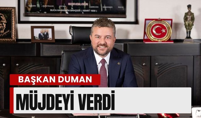 Başkan Görkem Duman, müjdeyi verdi