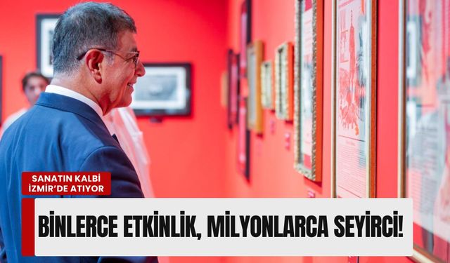 Sanatın kalbi İzmir’de atıyor: İki yılda binlerce etkinlik, milyonlarca seyirci!