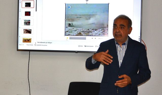 Dr. Cemalettin Özdoğan genç gazetecilerle deneyimlerini paylaştı