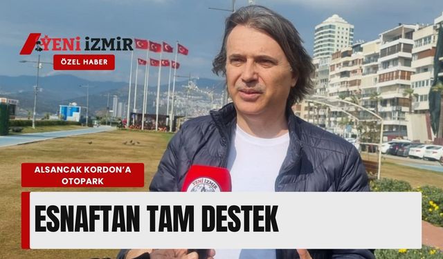 Kordon’a yeraltı otoparkı projesine esnaftan destek