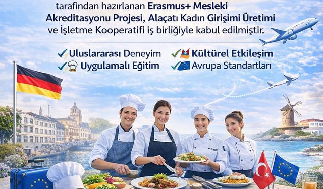 Çeşme Yahya Kerim Onart Mesleki ve Teknik Anadolu Lisesi | OKULUMUZUN ERASMUS+ GURURU