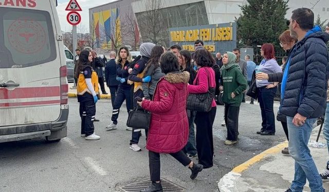 Fen lisesinde patlama! Yaralı öğrenciler var