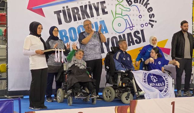 Gaziemir Belediyesi Boccia Takımı  zirvede