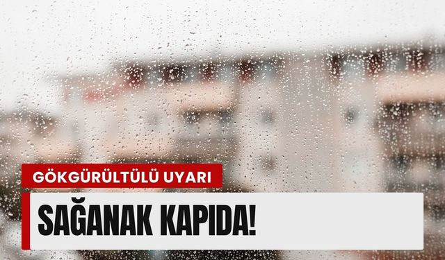 İzmir’de 24 Mart’ta gökgürültülü uyarı: Sağanak kapıda!