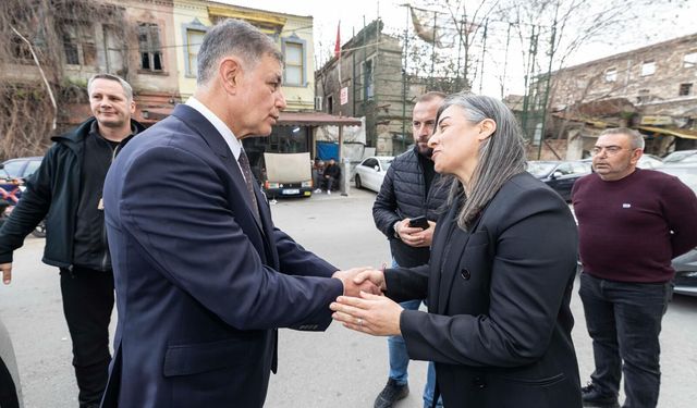 Başkan Tugay’dan Gümüştekin’e hayırlı olsun ziyareti