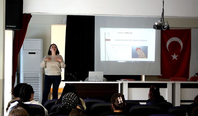 Şerife Bacı Mesleki ve Teknik Anadolu Lisesi | ERKEN TANI EĞİTİMİ VERİLDİ