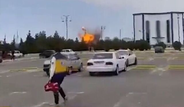 İran'a ait bir İHA Nahçıvan Havalimanı'na düştü